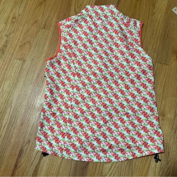 Peter Millar reversible womens floral Sleeveless Vest - Picture 6 of 13